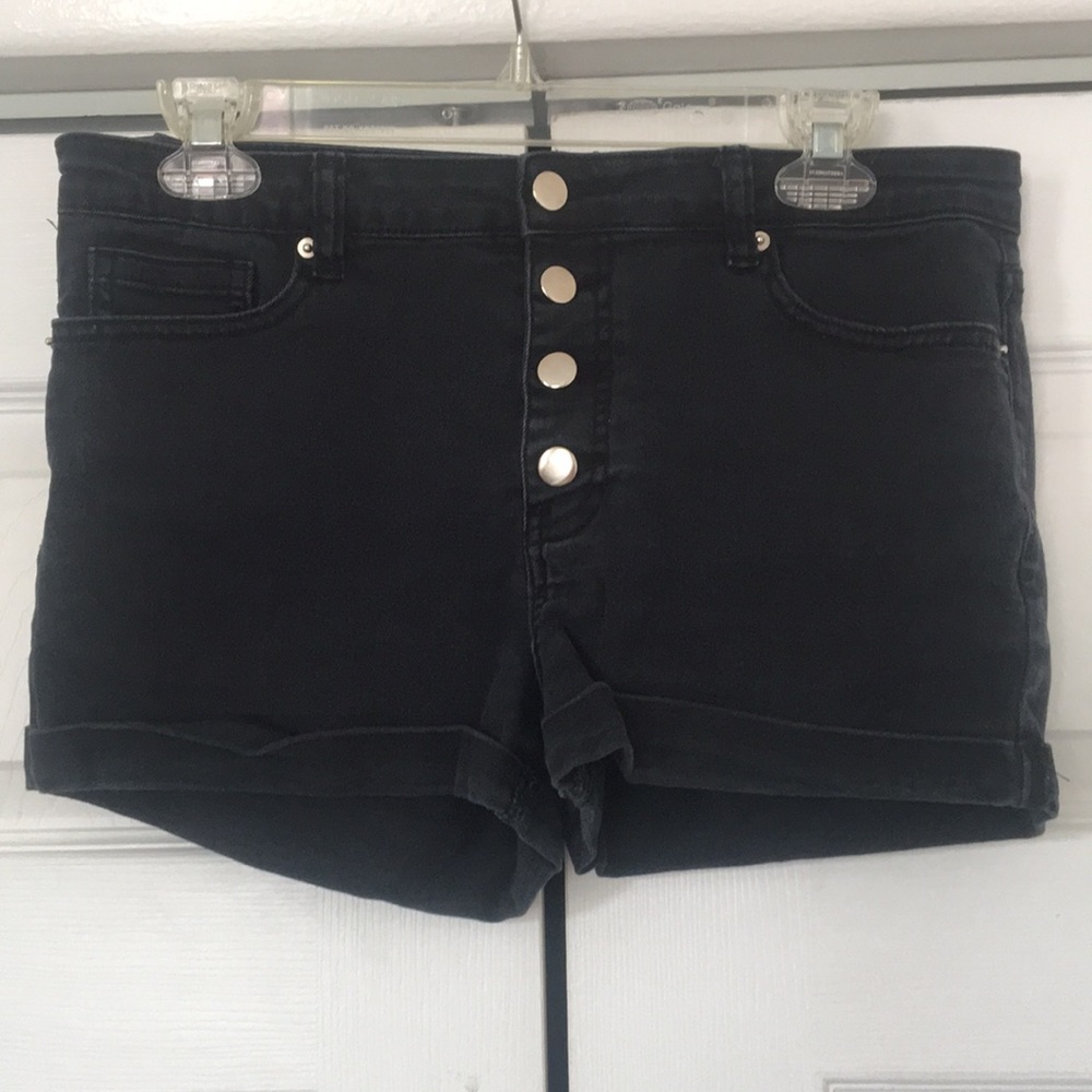 Forever 21 Mid-Rise Rolled Shorts
